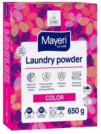 Mayeri Proszek do prania uniwersalny color all-care 650 g