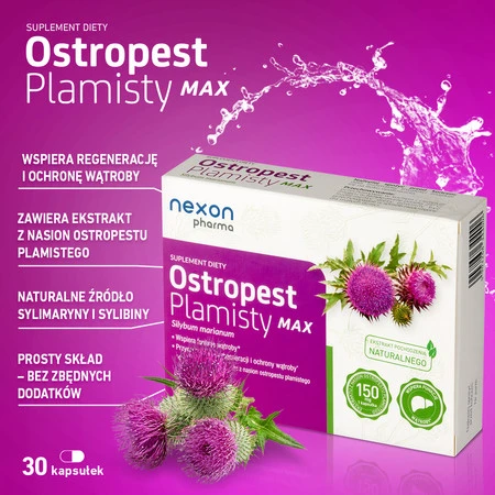 Nexon Ostropest Plamisty Max 30 kaps.