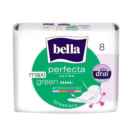 Podpaski Perfecta Ultra Maxi Green 8 szt.