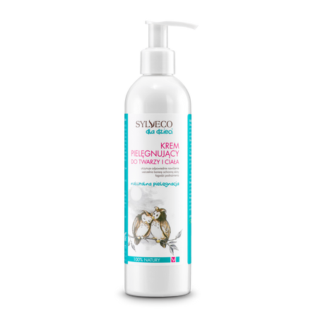 Sylveco dla dzieci - Krem pielęgnujący do twarzy i ciała - 300ml
