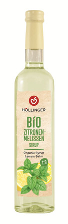 HOLLINGER SYROP O SMAKU CYTRYNY Z MELISĄ BIO 500 ml