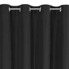 ZASŁONA GOTOWA ADARI 140 X 250 CM CZARNY