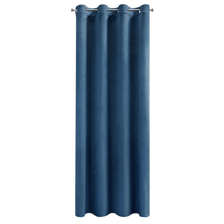 ZASŁONA GOTOWA MELANIE 140 X 250 CM GRANATOWY