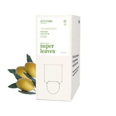 Attitude, Mydło do rąk, Olive Leaves, 2L