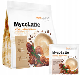 MycoMedica MycoLatte Reishi kawa rozpuszczalna z ekstraktem z Reishi 315g