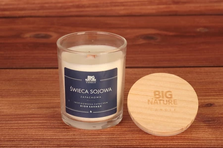 Świeca soj. zap. WILD SPIRIT (insp. Dior S.) 150g