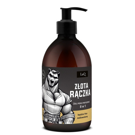 Żel pod prysznic dla mężczyzn 8w1 Złota Rączka 500ml