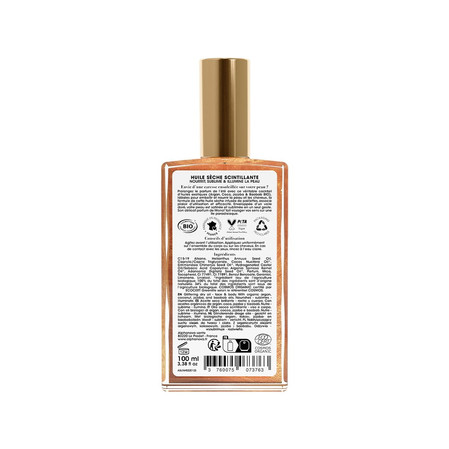 Alphanova Sun Beauty, Bio Suchy Olejek z Efektem Glow, Utrwalający Opaleniznę, 100 ml
