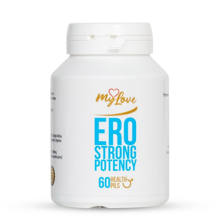 Ero Strong Potency suplement diety dla mężczyzn wspierający energię i dobre samopoczucie 60 kapsułek