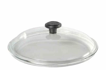 SKEPP - Pokrywka szklana 28cm z żeliwnym uchwytem