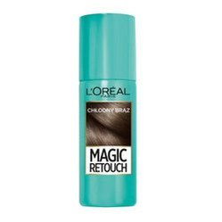 L'Oreal Paris − Magic Retouch, spray do retuszu odrostów Chłodny Brąz − 75 ml