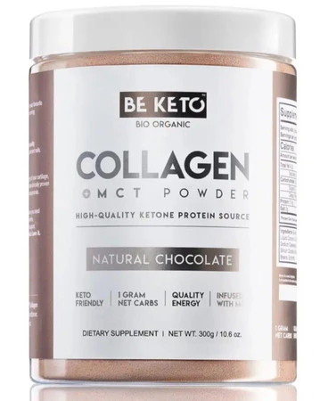 Keto Kolagen z olejem MCT Naturalna Czekolada