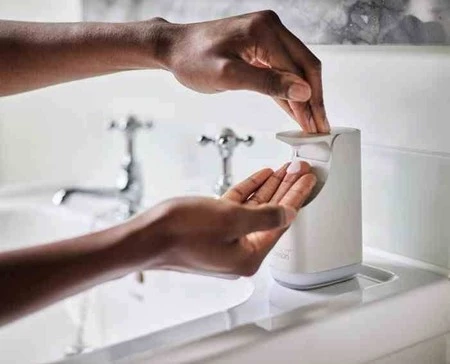 JJ-Dozownik na mydło w płynie Slim™, ecru