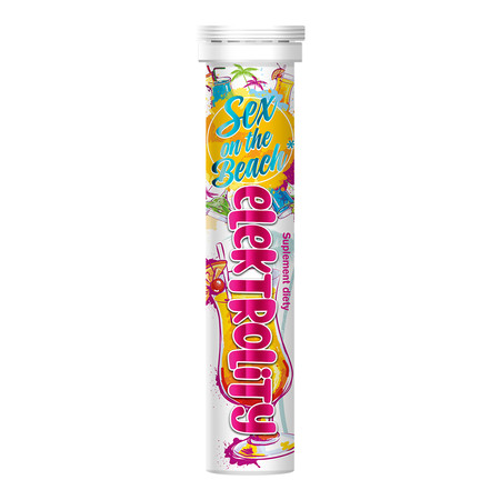 Elektrolity 20 tabletek musujących smak Sex on the beach