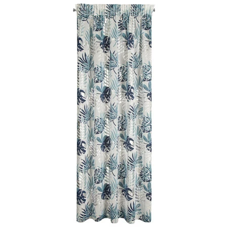 FIRANA GOTOWA MALTA NA TAŚMIE 140 X 270 CM GRANATOWY