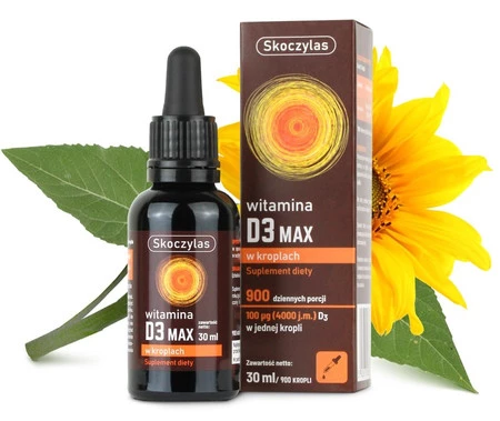 Skoczylas Witamina D3 Max w kroplach 30 ml
