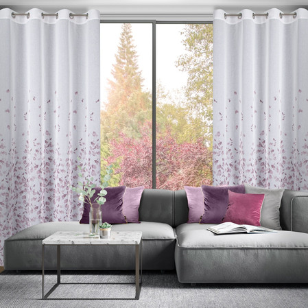 ZASŁONA GOTOWA NOEMI 140 X 250 CM BIAŁY