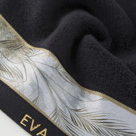 Ręcznik Eva 17 30 x 50 cm, Czarny