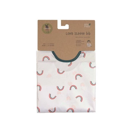 Lassig Zestaw śliniaków z długim rękawem 6m+ Happy Rascals Heart lavender