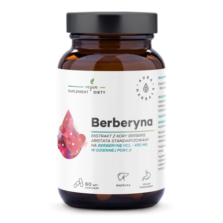 Aura Herbals Berberyna 490 mg 60 k