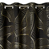ZASŁONA GOTOWA KIARA 140 X 250 CM CZARNY