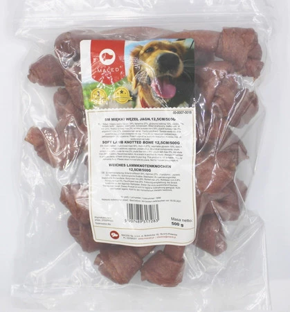 MACED Węzełki MAXI z Piersi Kaczki i Baraniny 500g