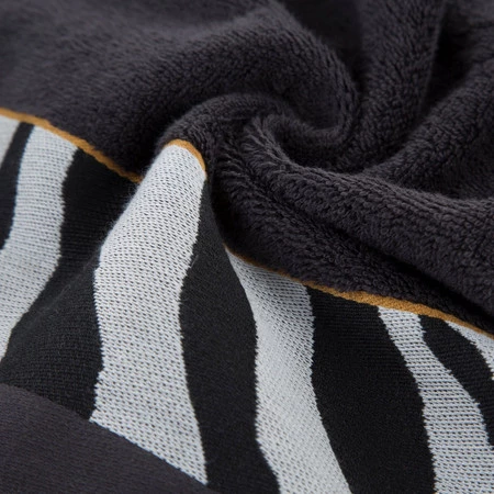 Ręcznik Eva 22 50 x 90 cm, Czarny