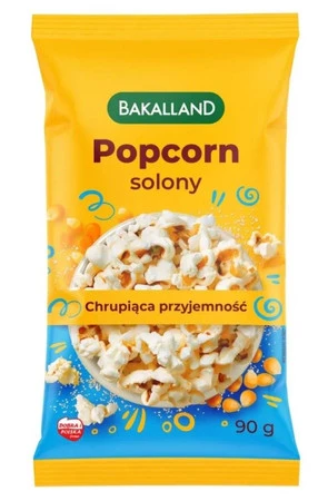 Bakalland Popcorn solony 90 g