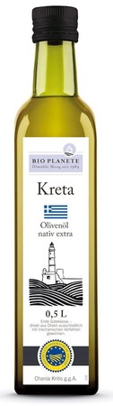 OLIWA Z OLIWEK EXTRA VIRGIN KRETA P.G.I. BIO 500 ml - BIO PLANETE