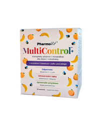 Pharmovit MultiControl 30 saszetek smak banan-brzoskwinia