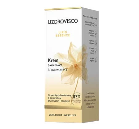Uzdrovisco Lipid Essence Krem barierowy i regenerujący, 50 ml