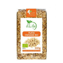 Płatki owsiane ekologiczne BIO 300 g