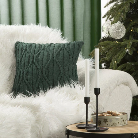 POSZEWKA ŚWIATECZNA 97 45 X 45 CM ZIELONY