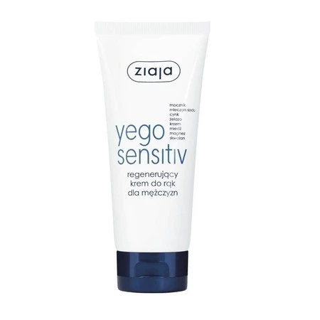 Ziaja Yego, Sensitiv regenerujący krem do rąk dla mężczyzn 75ml