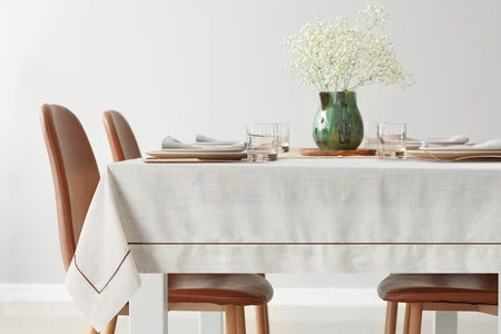 Obrus Natu 9 40 x 180 cm, Naturalny