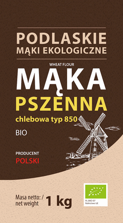 Mąka pszenna chlebowa BIO 1 kg