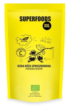 BIO PLANET DZIKA RÓŻA SPROSZKOWANA BIO 500 g