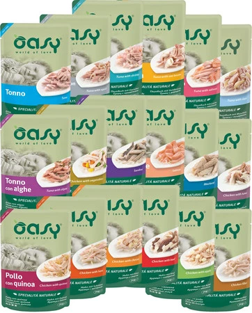 OASY Cat Specialita Naturale Kurczak z Serem Saszetka 70g