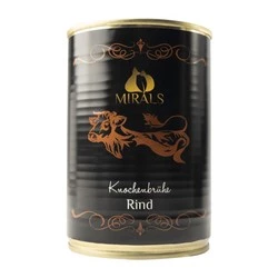 Zestaw 10x MIRALS Knochenbrühe Rind - bulion kolagenowy z kości wołowych (400ml)