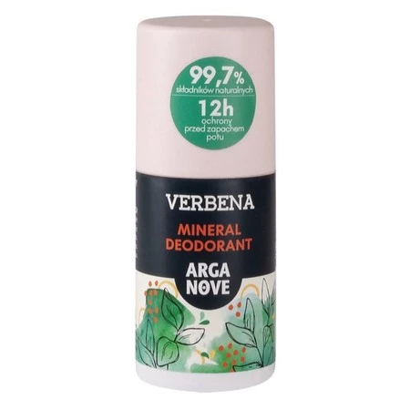 Arganove Deo mineralny Werbena roll - on 100 ml