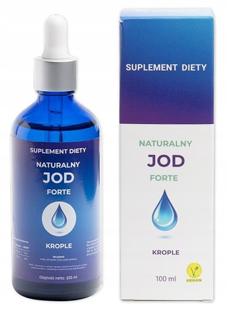 Naturalny Jod FORTE w kroplach 100ml