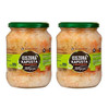 Zestaw: 2x KAPUSTA KISZONA Z MARCHEWKĄ BIO 680 g (410 g) - RUNOLAND