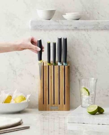 JJ - Zestaw blok Bamboo z 5 nożami Elevate™, multi