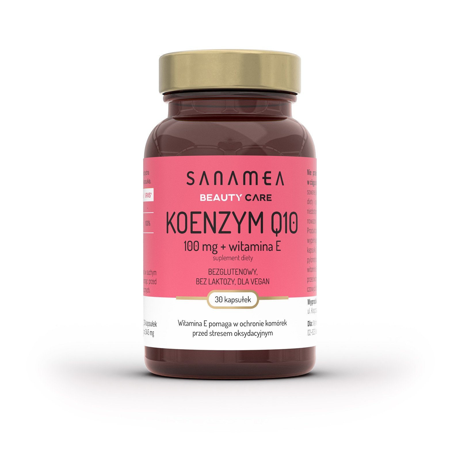 Sanamea Beauty Care Koenz.Q10 100mg 30 kaps. - Nabea.pl