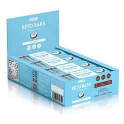 BeKeto Keto Baton – Kokos w Czekoladzie 40g x 12 szt.