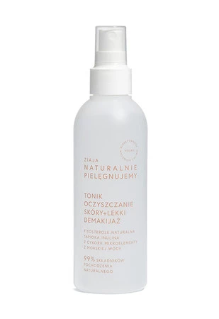 Ziaja Naturalnie Pielęgnujemy, Tonik oczyszczanie skóry + lekki demakijaż 200ml