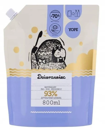 Yope - Naturalny ŻEL POD PRYSZNIC Dziurawiec, 800ml