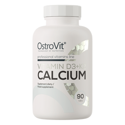 OSTROVIT Witamina D3 + K2 + Wapń 90 tabl.