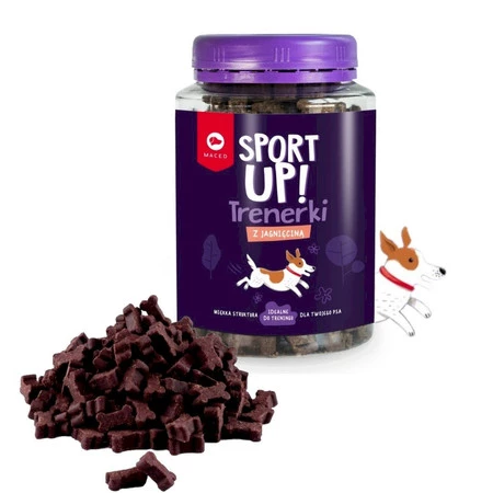MACED SPORT UP! Trenerki z Jagnięciną Słoik 300g