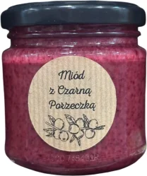 Miody Dworskie Miód z cz. porzeczką 250g